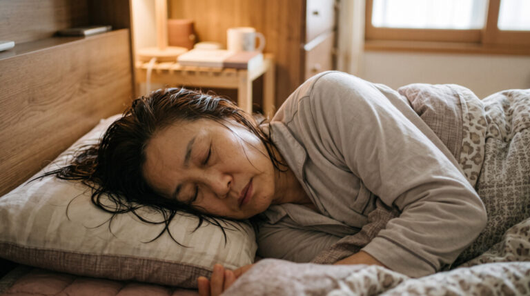 sleeping with wet hair superstition